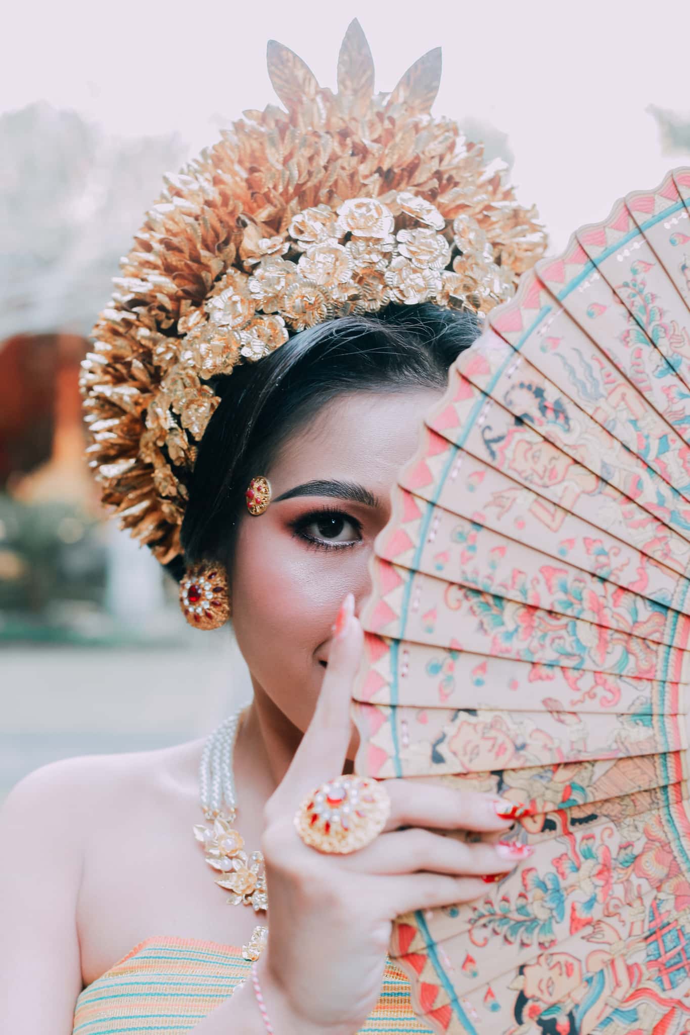 Mempelai wanita Ayu Puspita